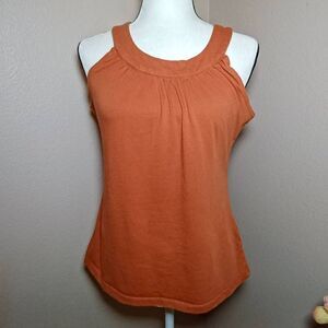 Catherine Stewart orange tank top Sz M